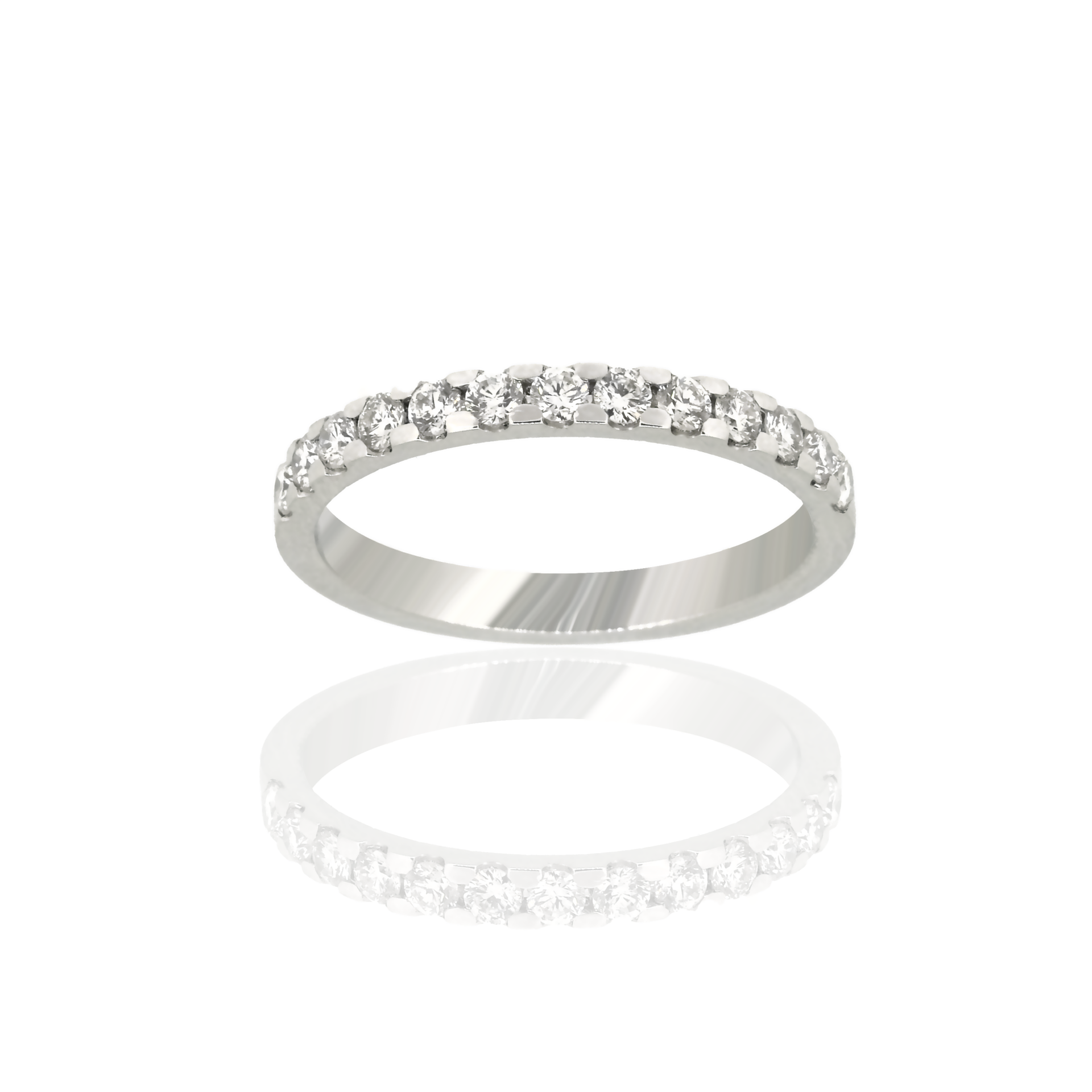 Pırlanta Yarımtur Yüzük