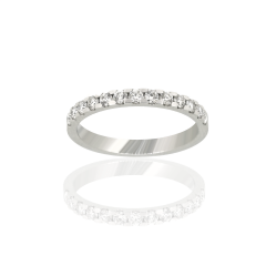 Pırlanta Yarımtur Yüzük